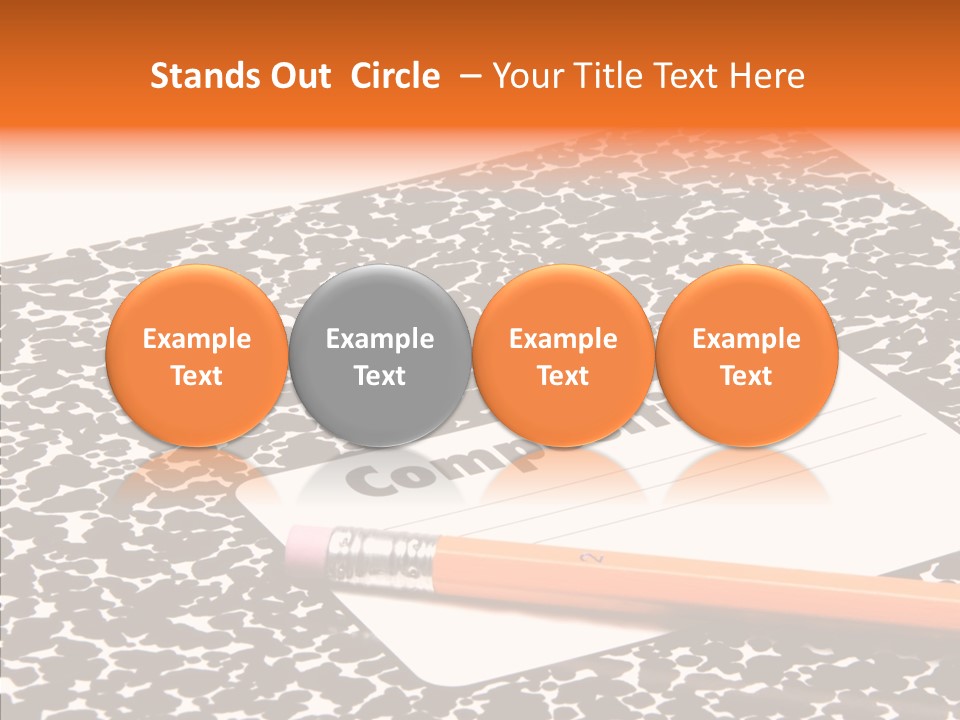 Finger White Background Assist PowerPoint Template