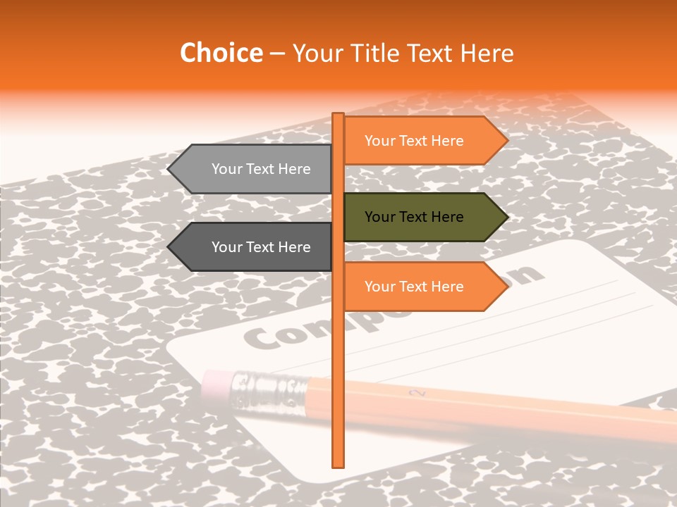 Finger White Background Assist PowerPoint Template