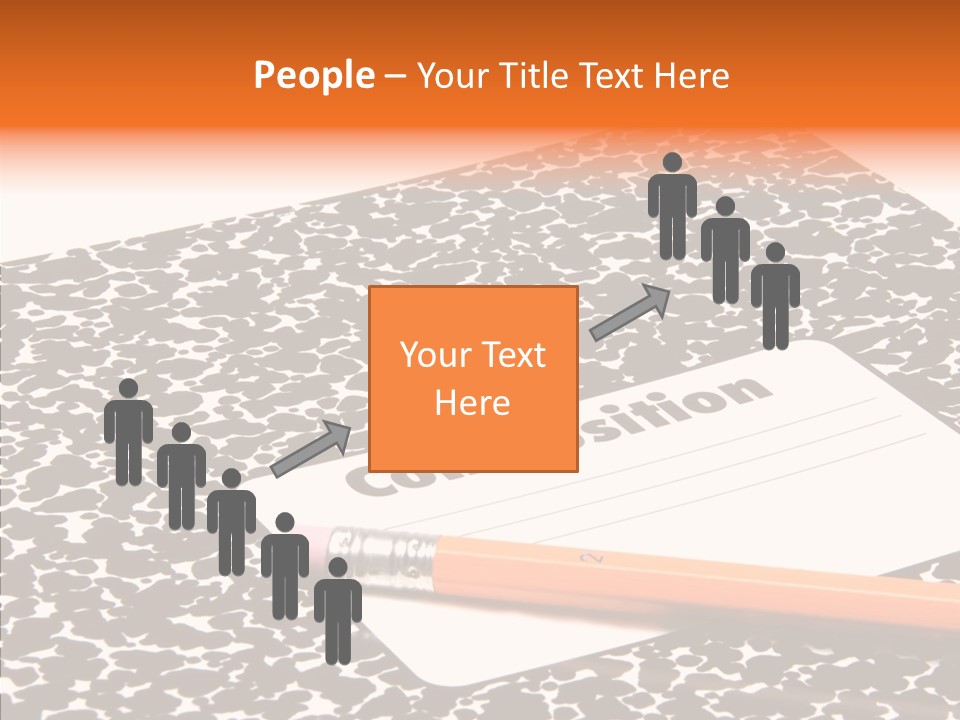 Finger White Background Assist PowerPoint Template