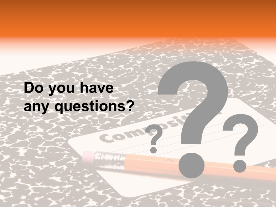 Finger White Background Assist PowerPoint Template