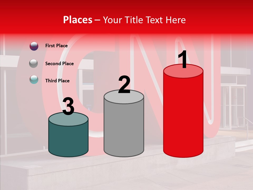 Senior  Touching Hand PowerPoint Template