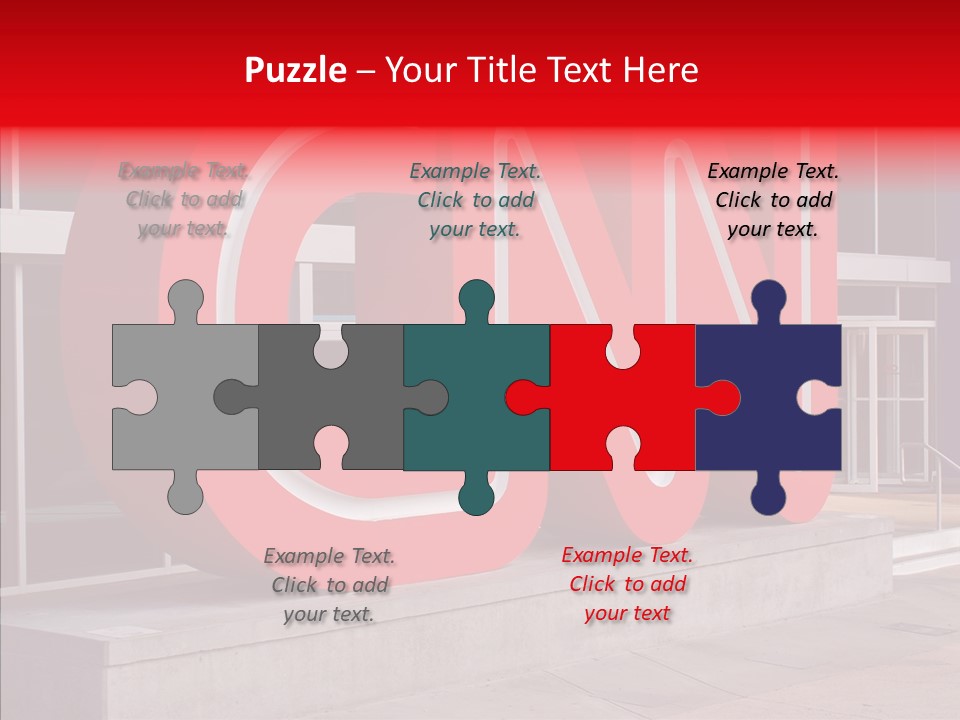 Senior  Touching Hand PowerPoint Template