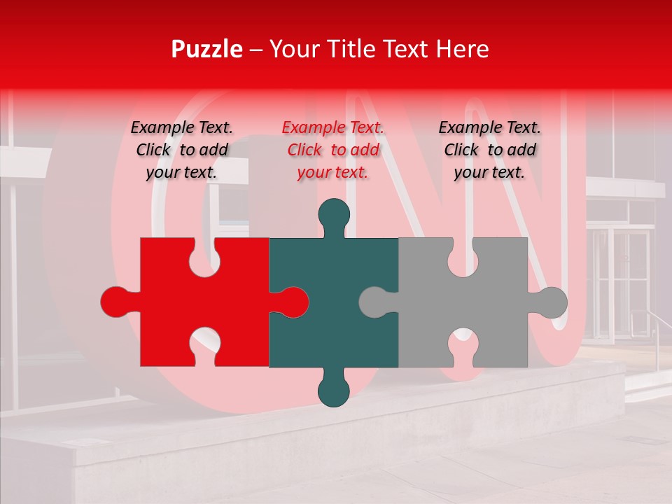 Senior  Touching Hand PowerPoint Template