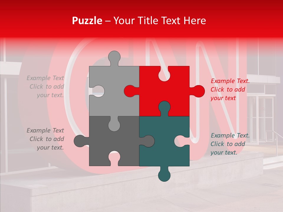 Senior  Touching Hand PowerPoint Template