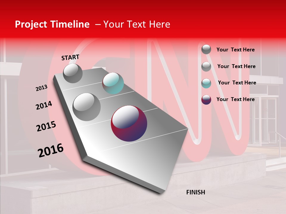 Senior  Touching Hand PowerPoint Template