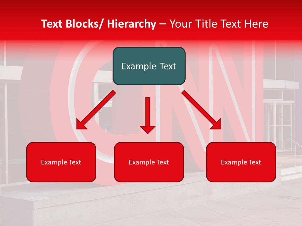 Senior  Touching Hand PowerPoint Template