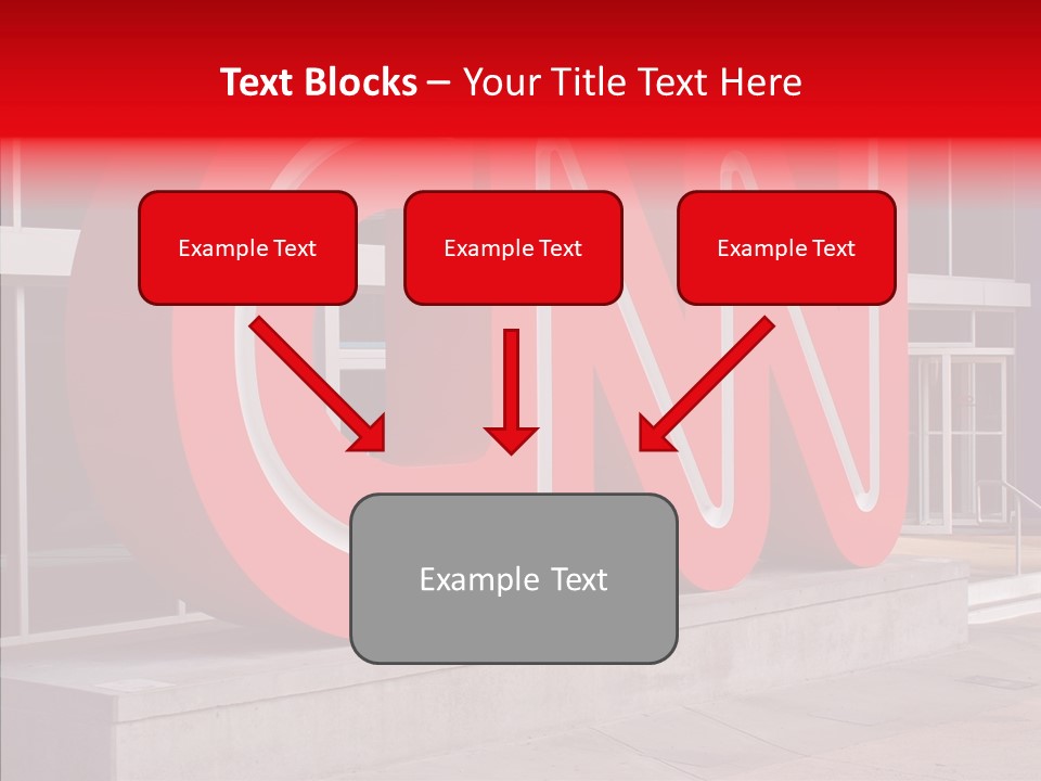 Senior  Touching Hand PowerPoint Template