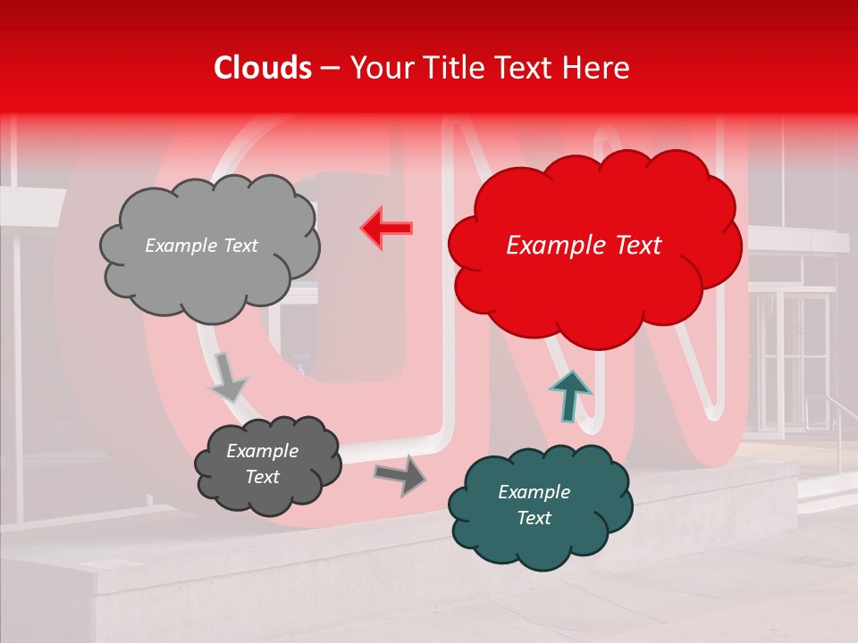 Senior  Touching Hand PowerPoint Template