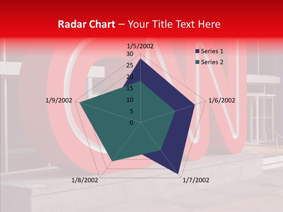 Senior  Touching Hand PowerPoint Template