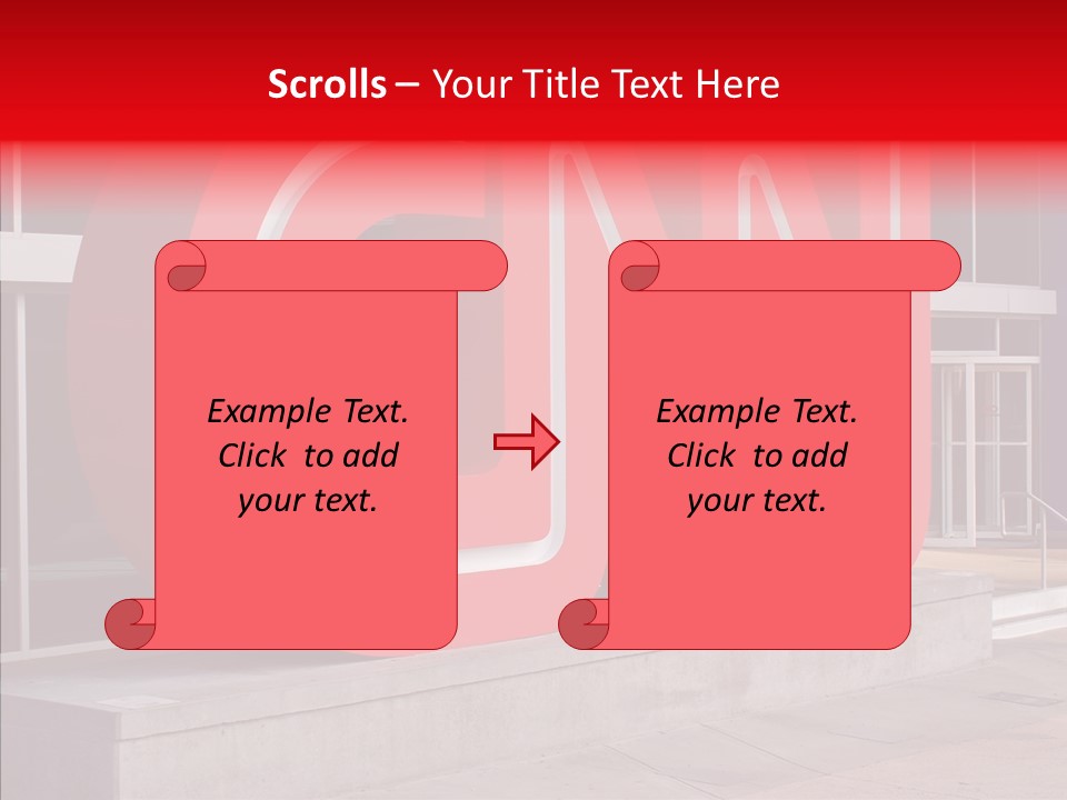 Senior  Touching Hand PowerPoint Template