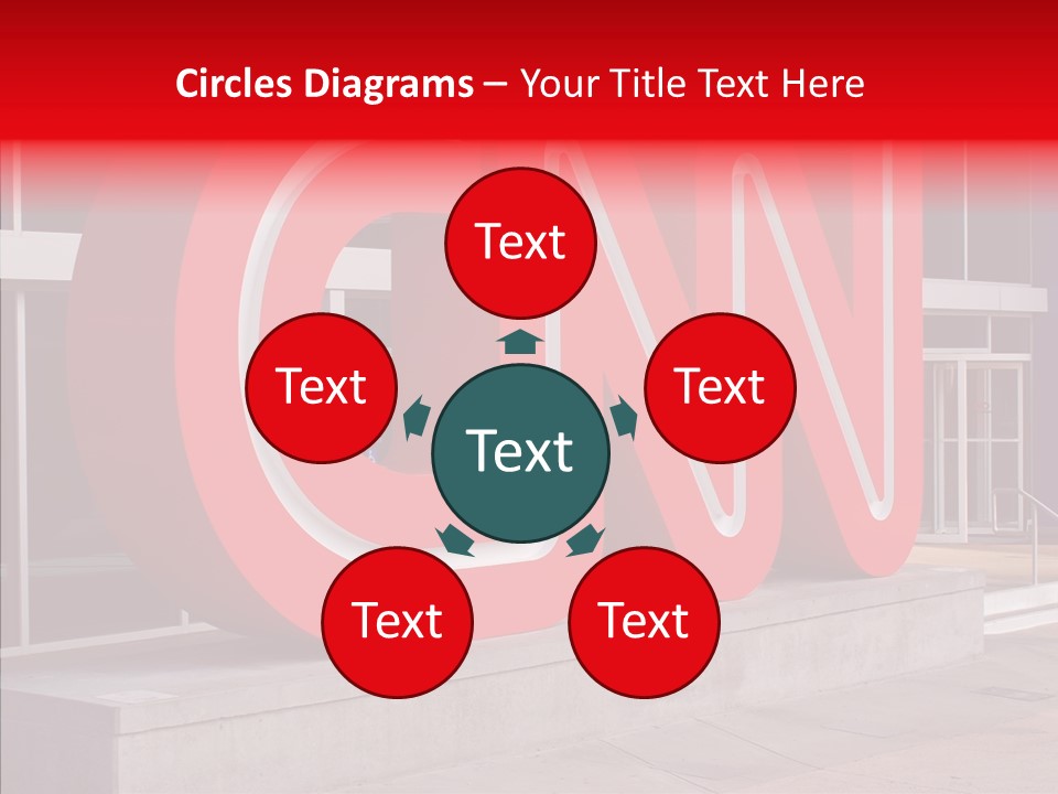 Senior  Touching Hand PowerPoint Template