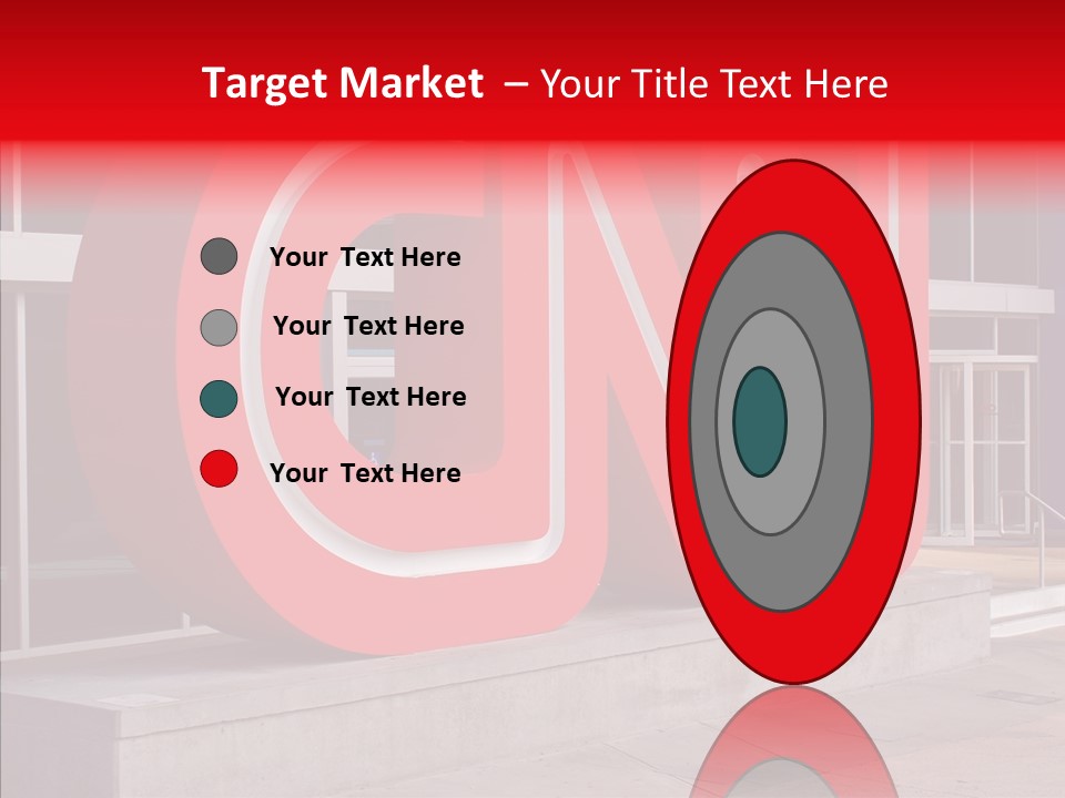 Senior  Touching Hand PowerPoint Template