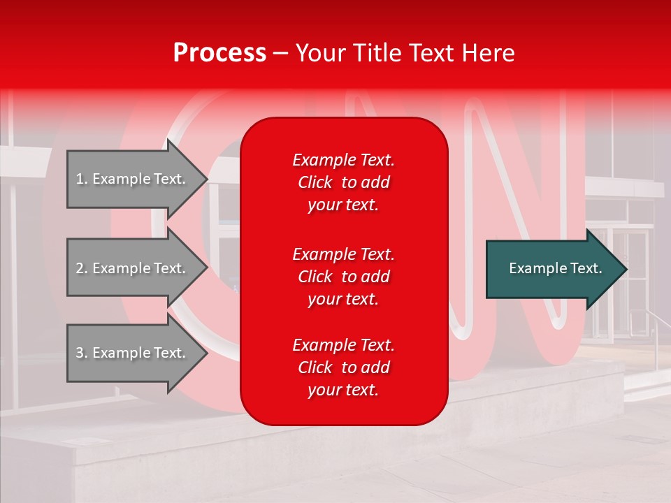 Senior  Touching Hand PowerPoint Template
