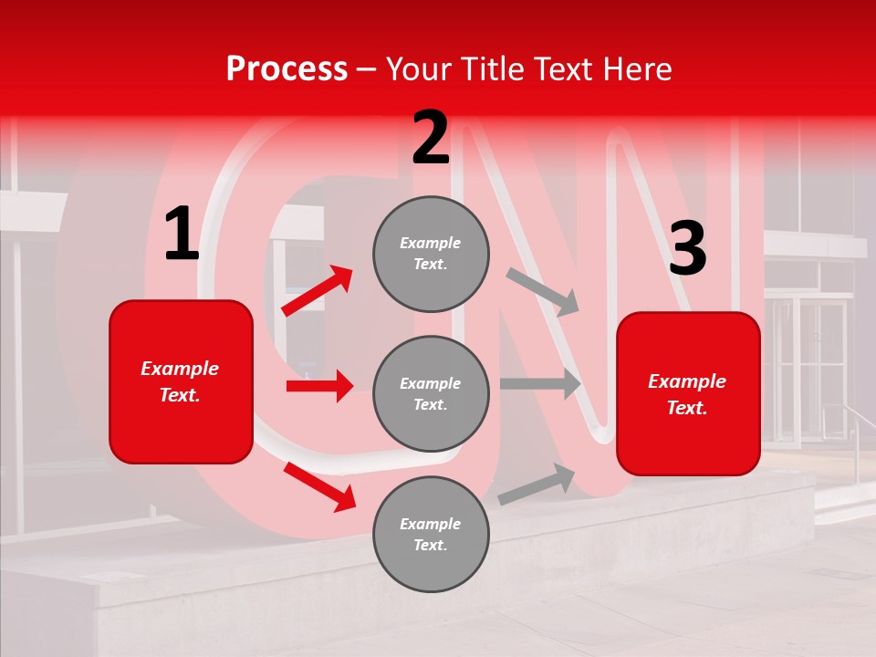 Senior  Touching Hand PowerPoint Template