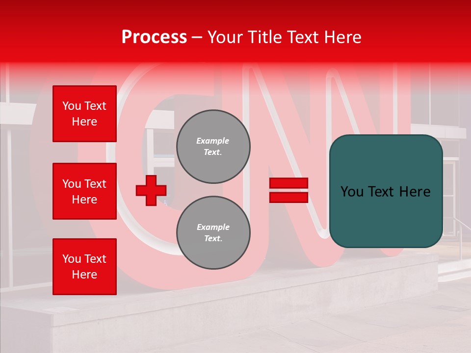 Senior  Touching Hand PowerPoint Template