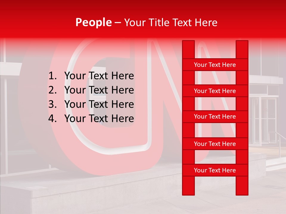 Senior  Touching Hand PowerPoint Template