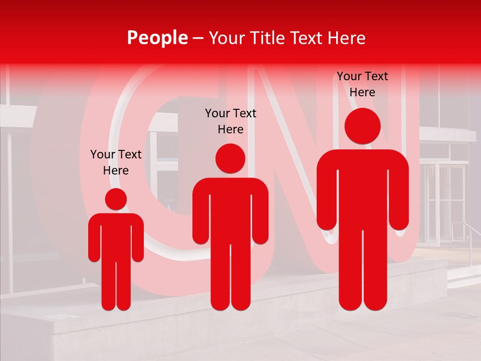 Senior  Touching Hand PowerPoint Template