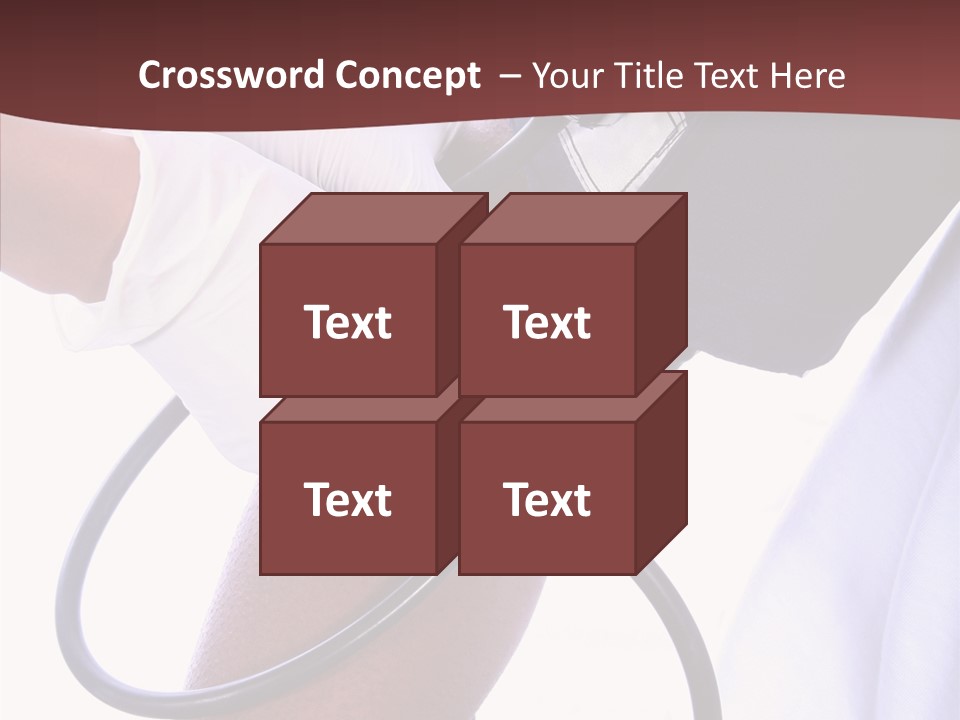 Assistance White Young PowerPoint Template