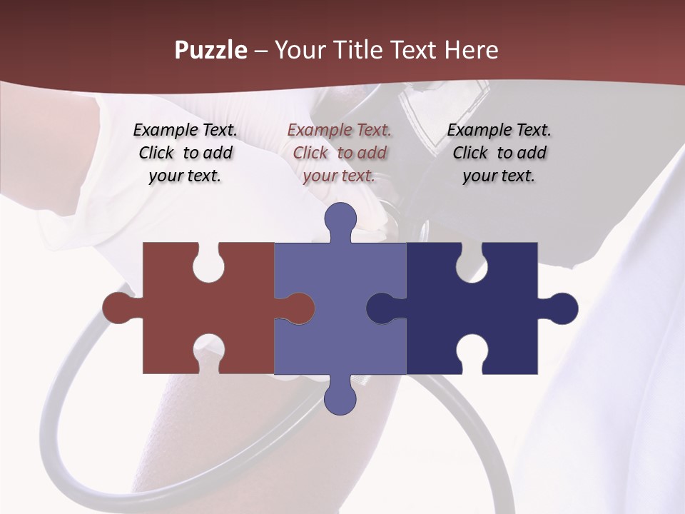 Assistance White Young PowerPoint Template