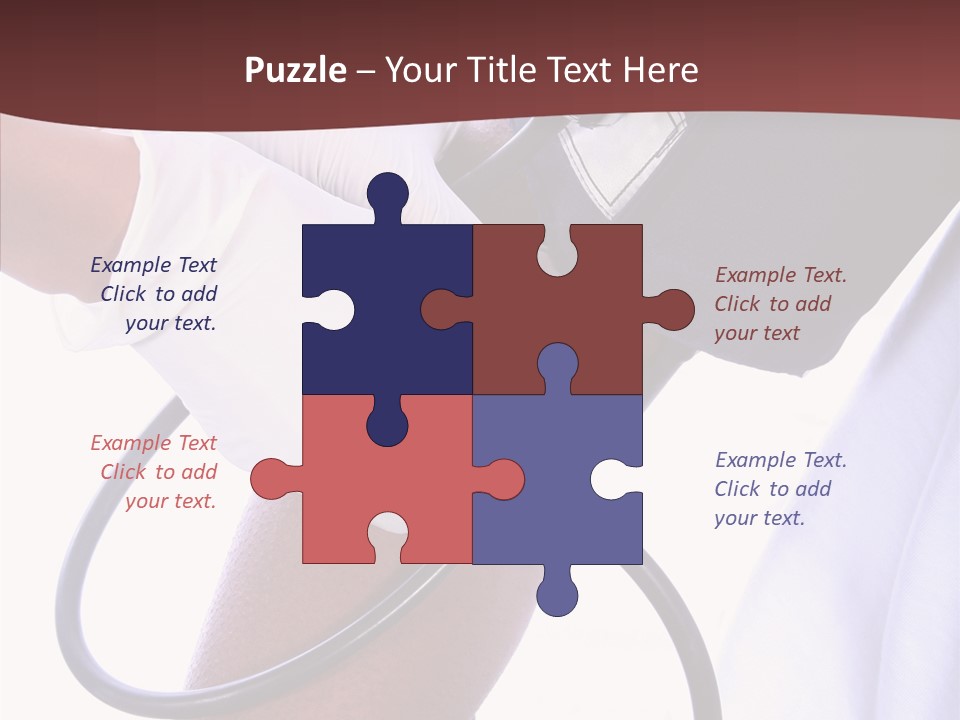 Assistance White Young PowerPoint Template