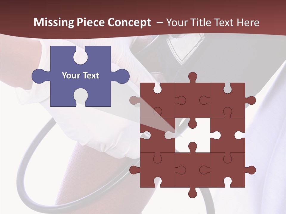 Assistance White Young PowerPoint Template