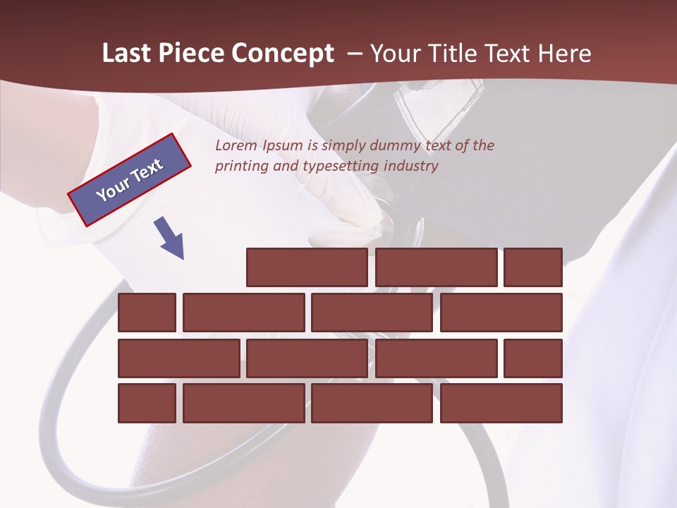 Assistance White Young PowerPoint Template