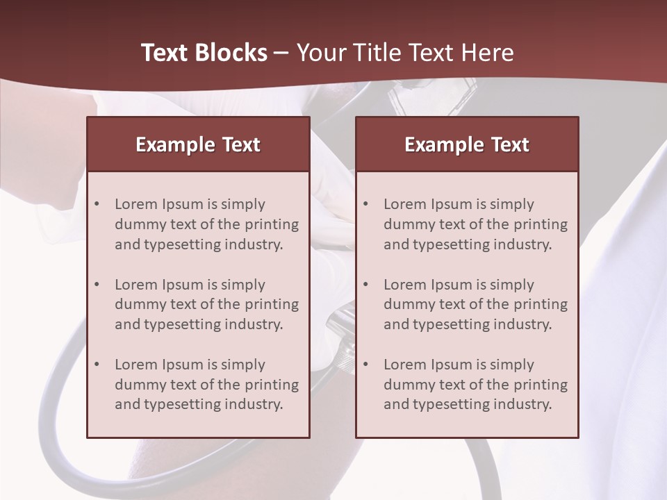 Assistance White Young PowerPoint Template