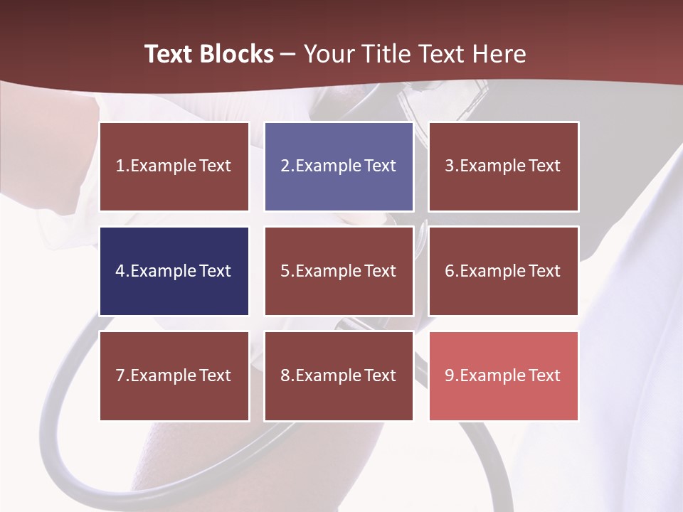 Assistance White Young PowerPoint Template