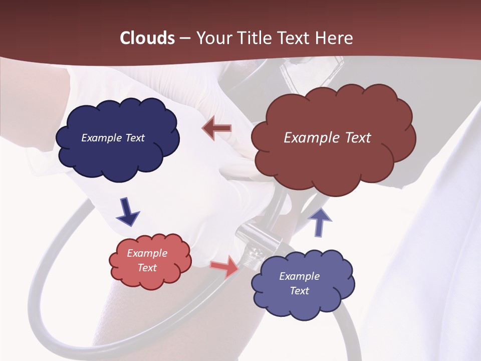 Assistance White Young PowerPoint Template