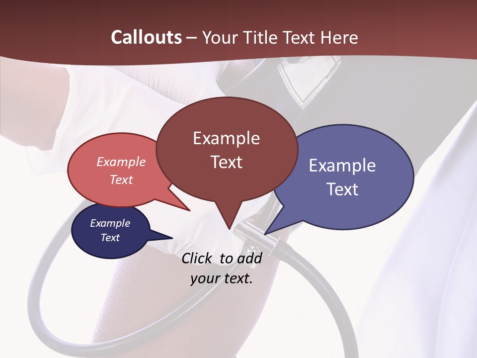 Assistance White Young PowerPoint Template