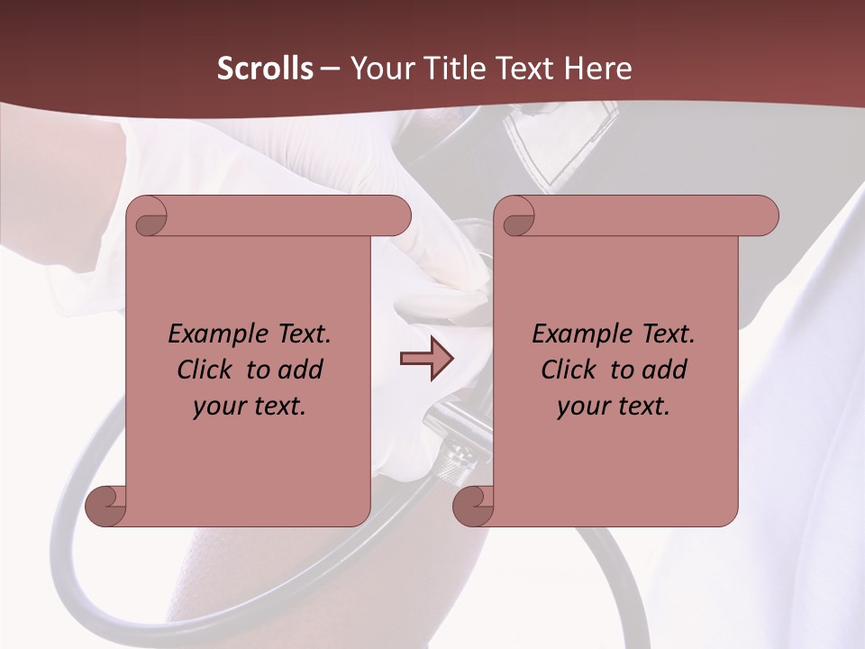 Assistance White Young PowerPoint Template