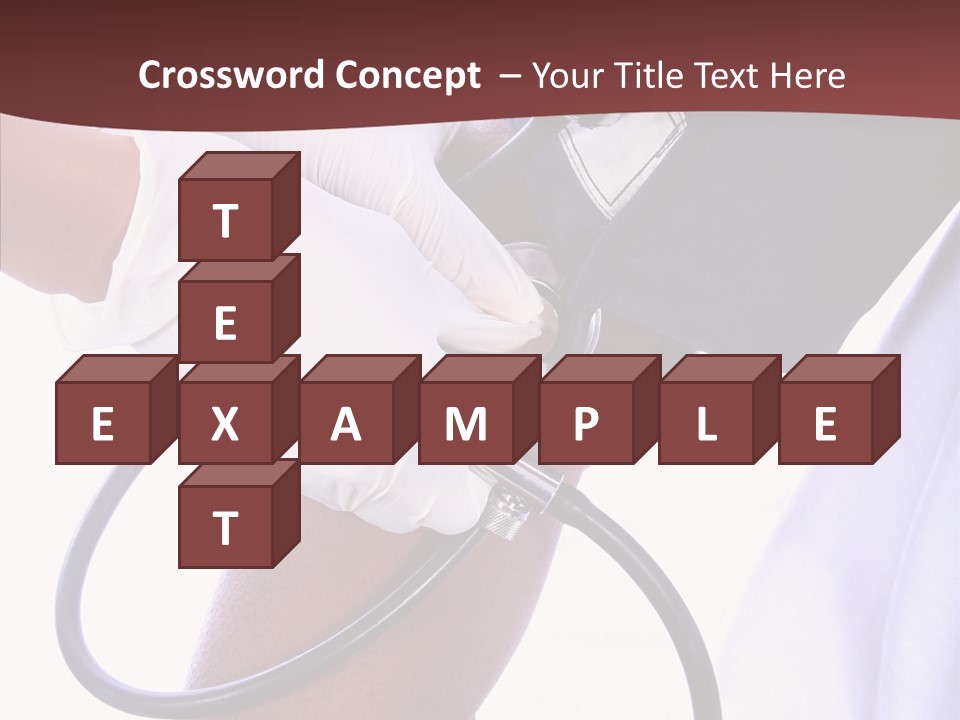Assistance White Young PowerPoint Template