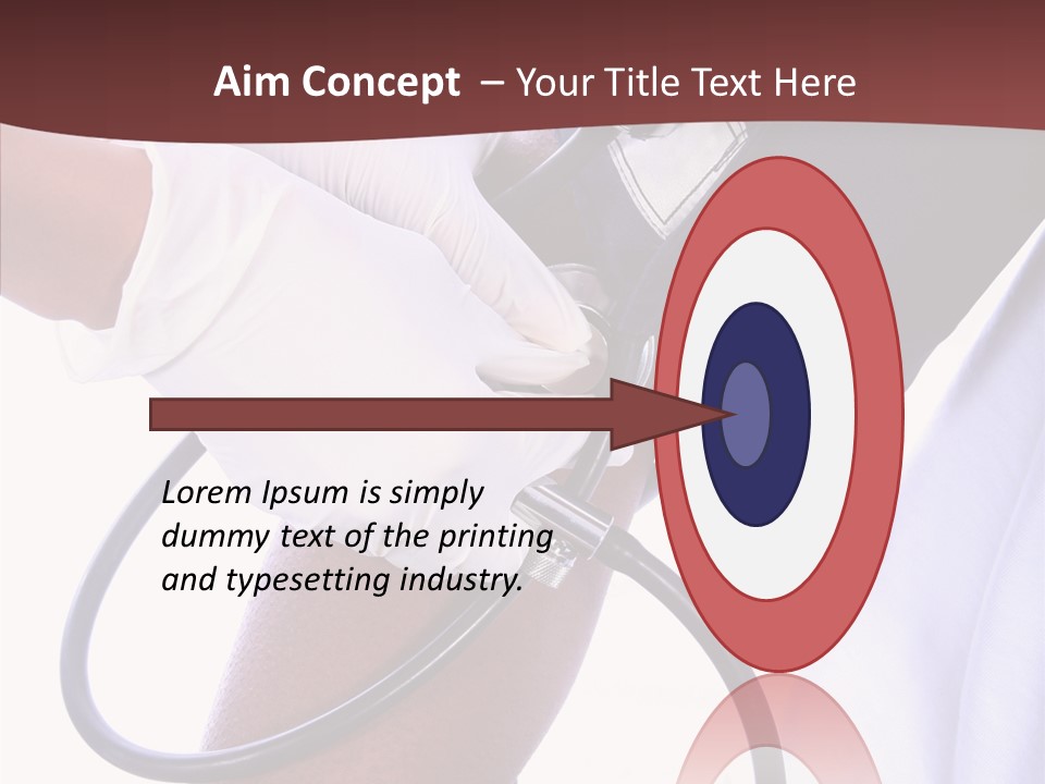 Assistance White Young PowerPoint Template