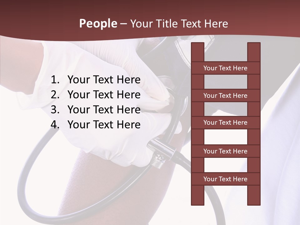Assistance White Young PowerPoint Template