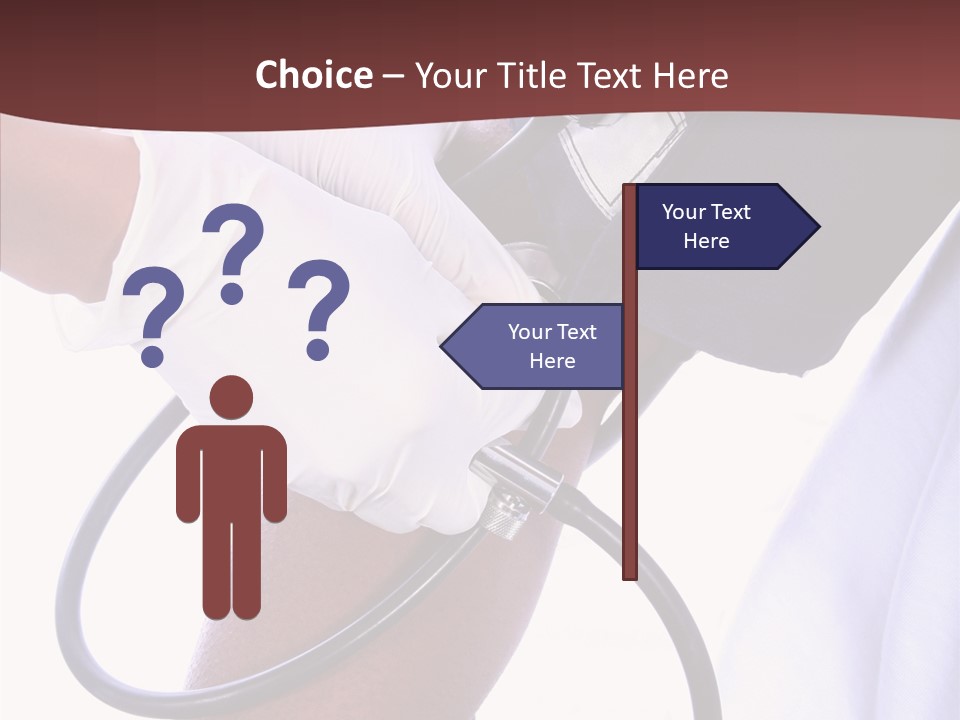 Assistance White Young PowerPoint Template