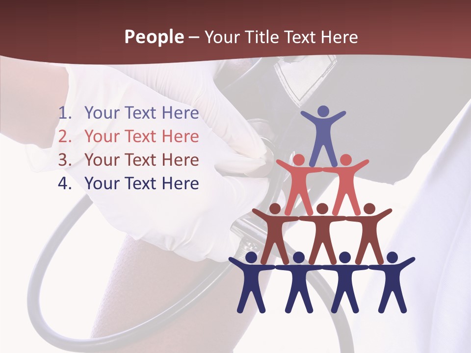 Assistance White Young PowerPoint Template