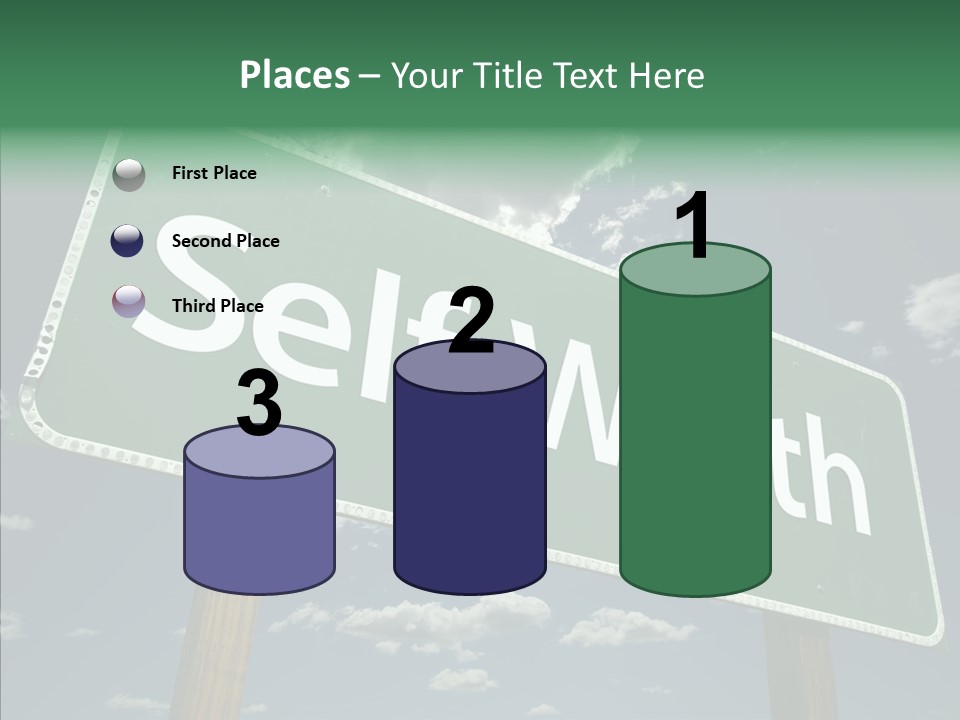 Touching Care Finger PowerPoint Template