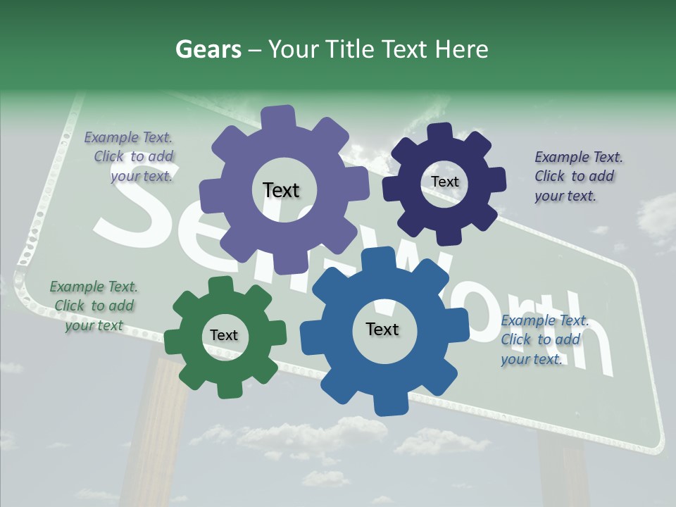 Touching Care Finger PowerPoint Template