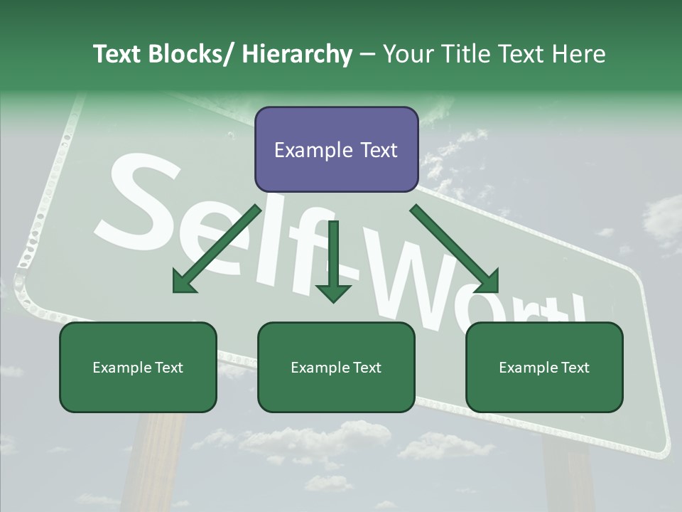 Touching Care Finger PowerPoint Template
