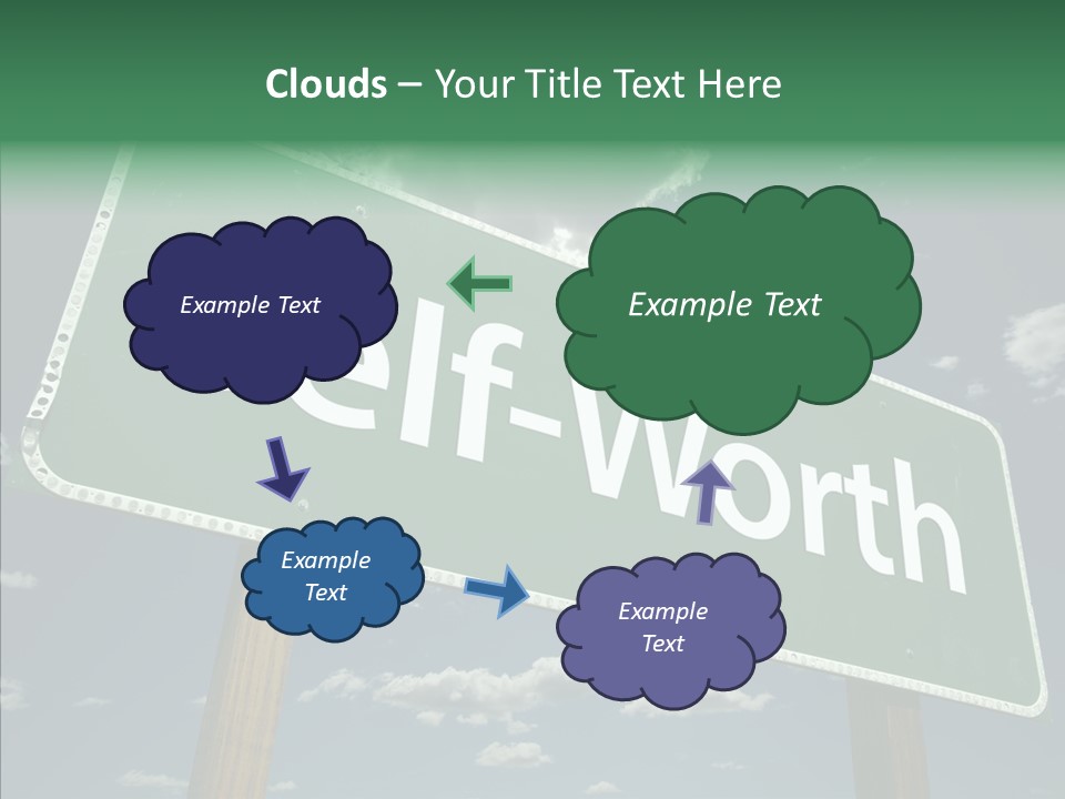 Touching Care Finger PowerPoint Template