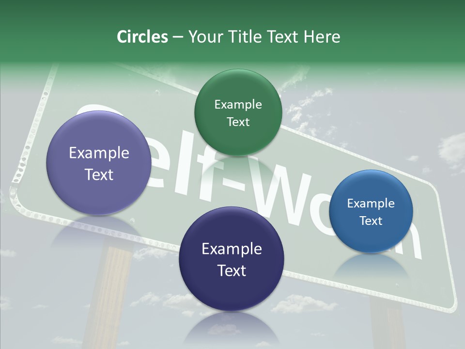 Touching Care Finger PowerPoint Template