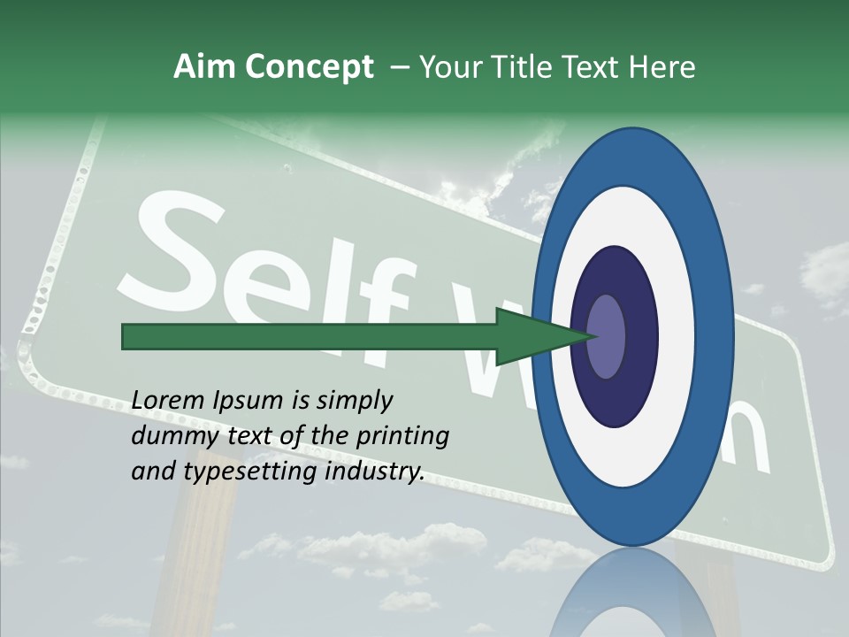 Touching Care Finger PowerPoint Template