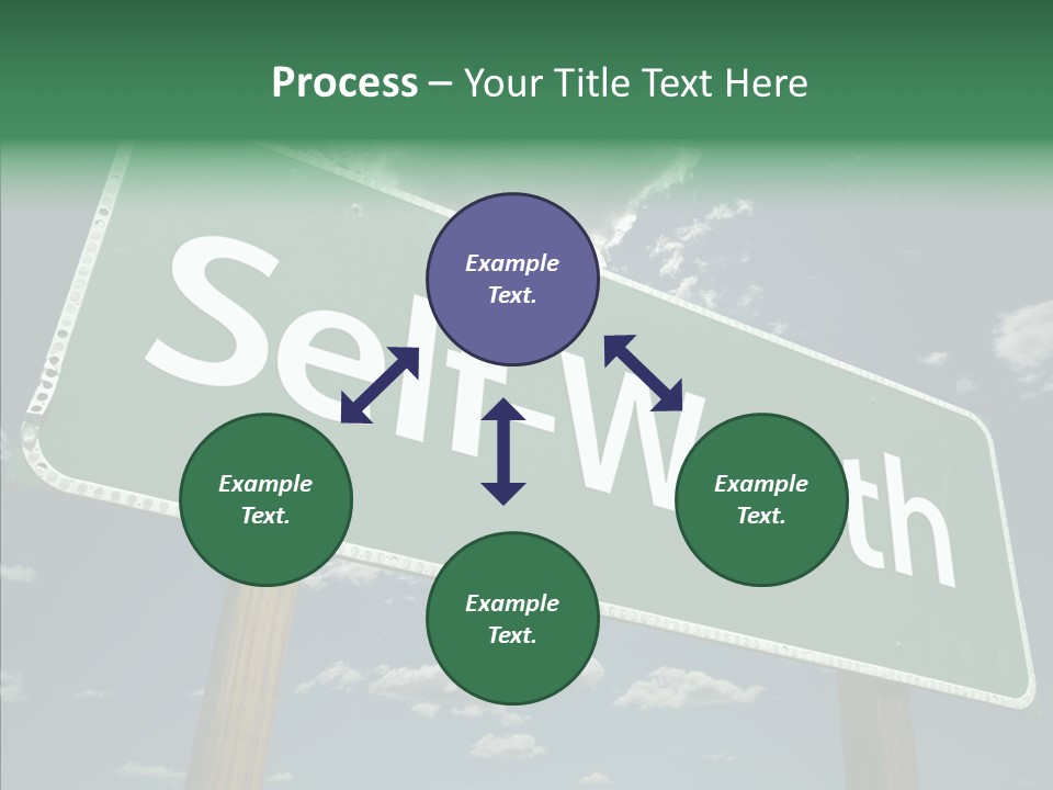 Touching Care Finger PowerPoint Template