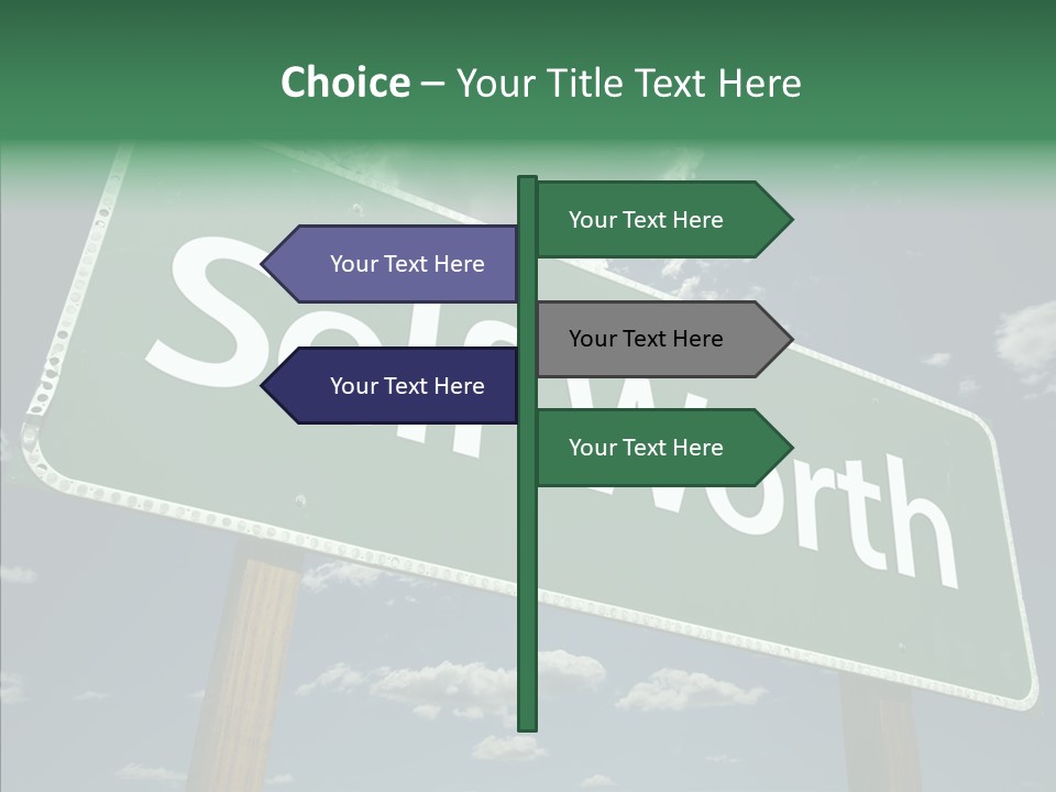 Touching Care Finger PowerPoint Template