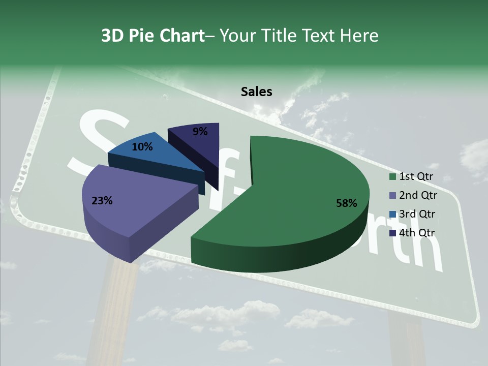Touching Care Finger PowerPoint Template