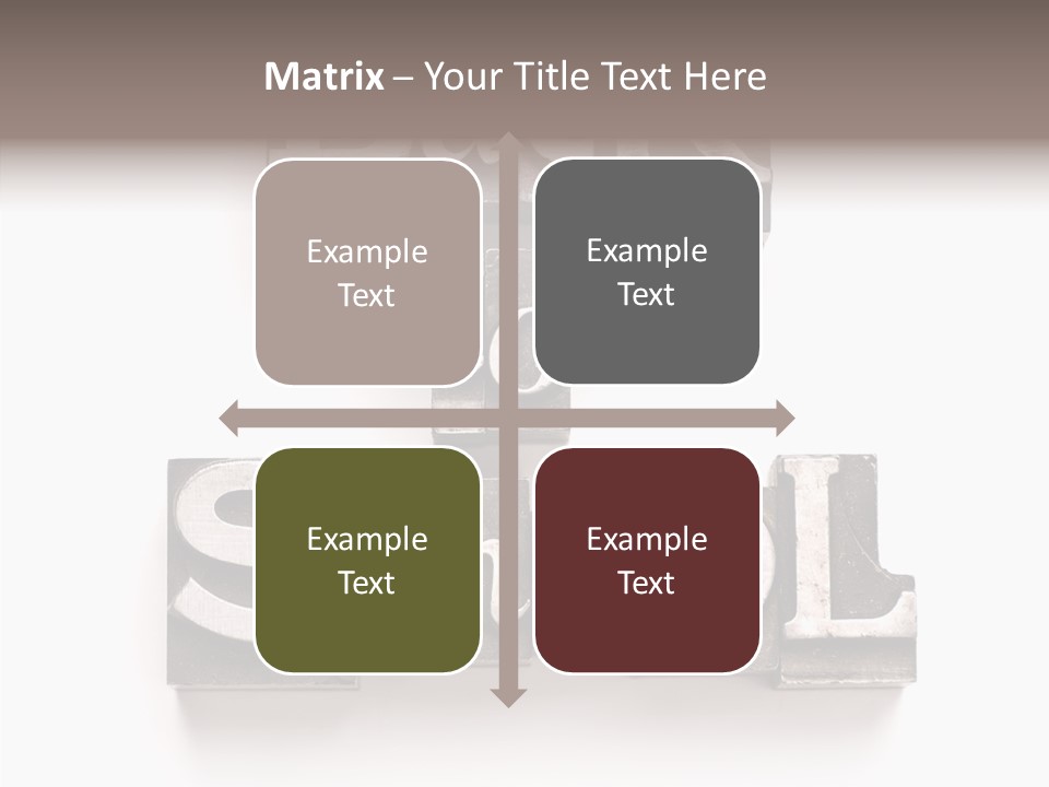 Caregiver Aging Help PowerPoint Template