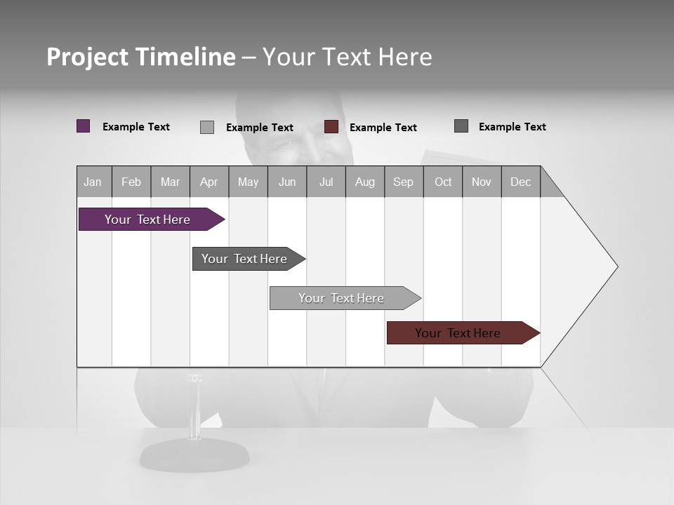 Young Closeup Human PowerPoint Template