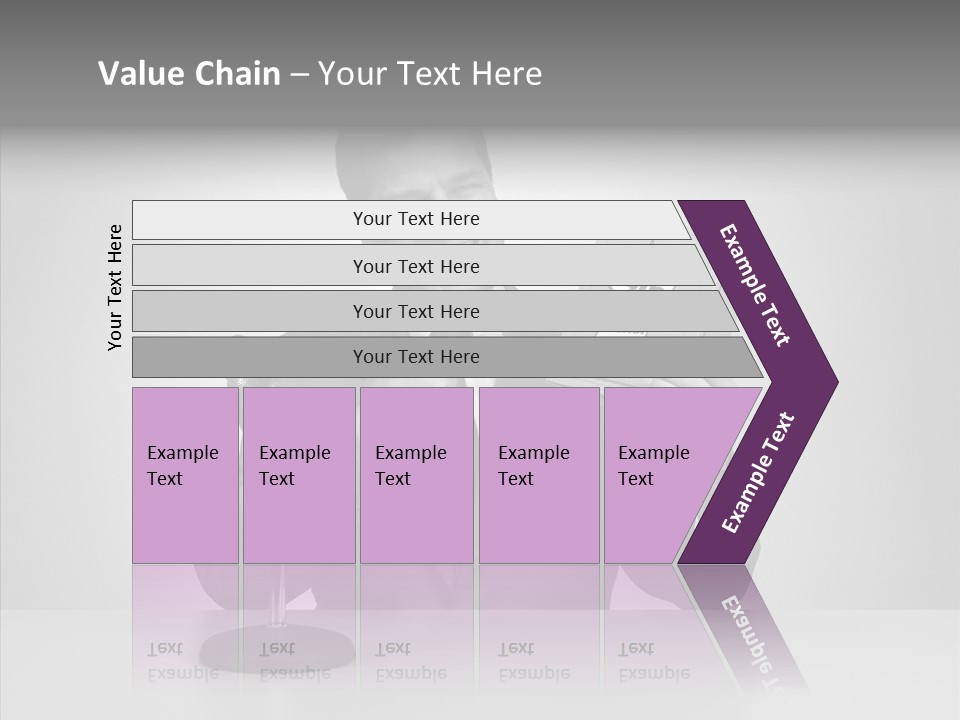 Young Closeup Human PowerPoint Template