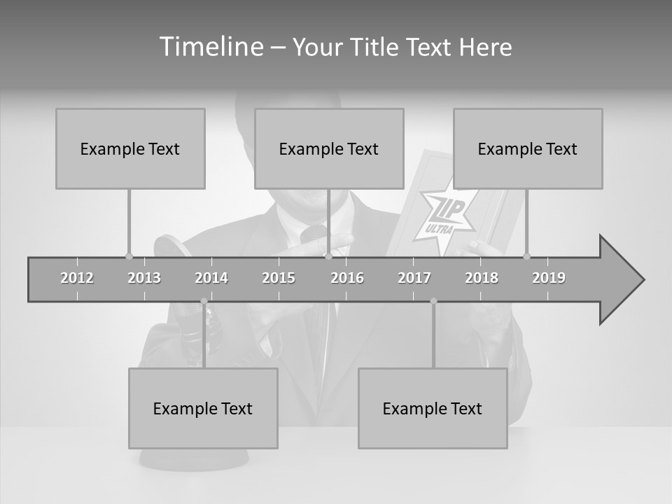 Young Closeup Human PowerPoint Template