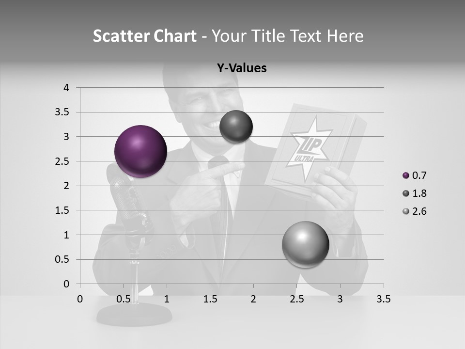 Young Closeup Human PowerPoint Template